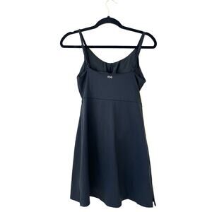 DSG Women's Performance Cute Strappy Scoop Dress Black With Shorts Size Small